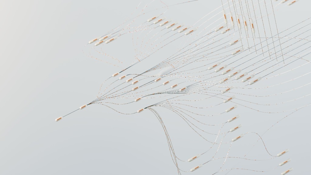 Neural network branching model parsing competitor DOM changes and extracting commercial signals